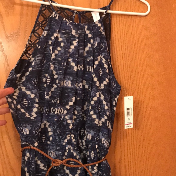 NWT New Boundaries Hi Lo Pleated Dress M - Picture 2 of 4